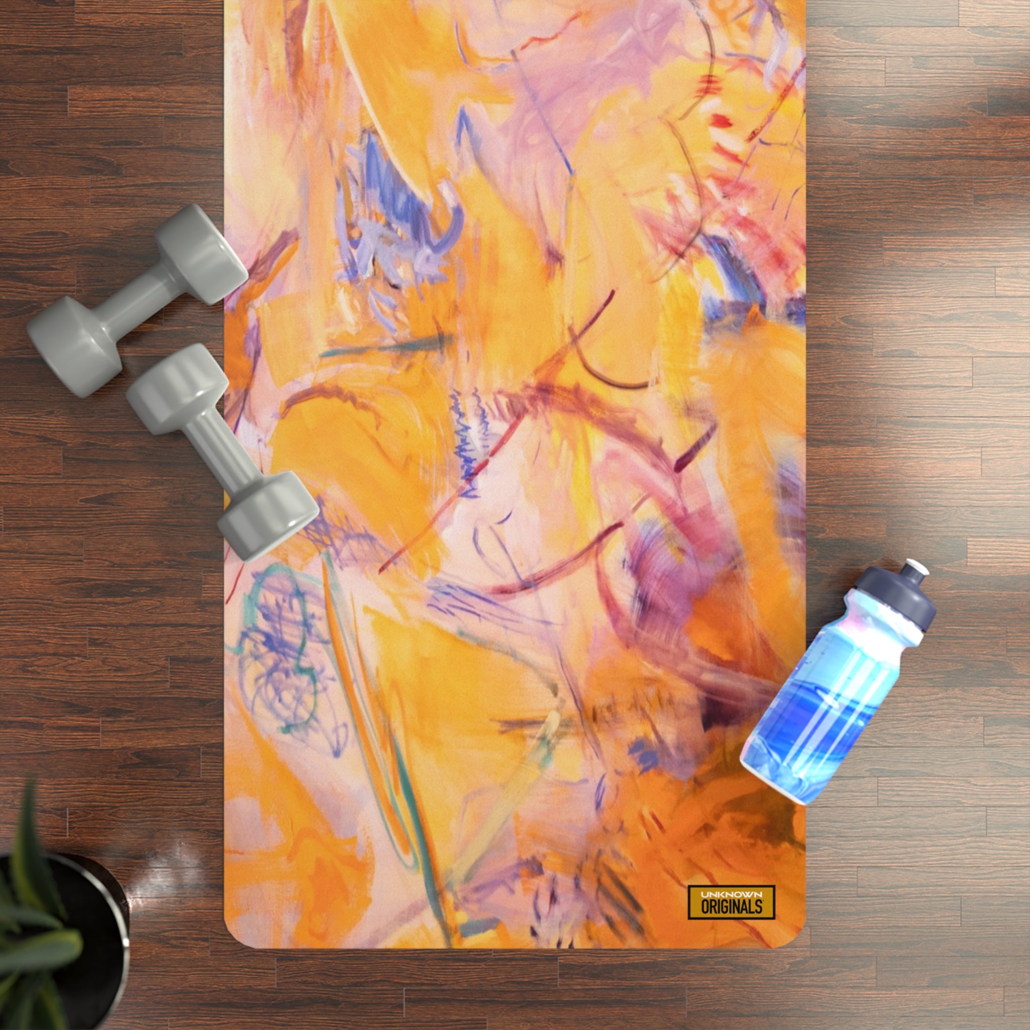 Chromatic Revelry - Yoga & Exercise Mat