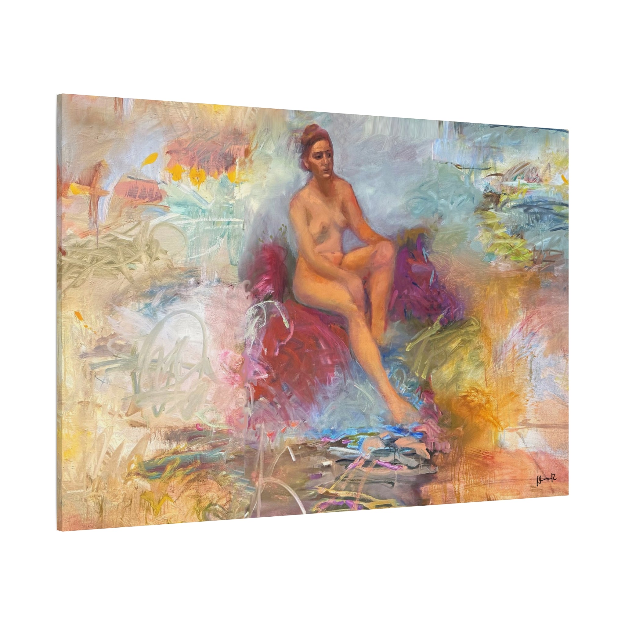 Ethereal in Bloom - Canvas Art Print-UNKNOWN ORIGINALS