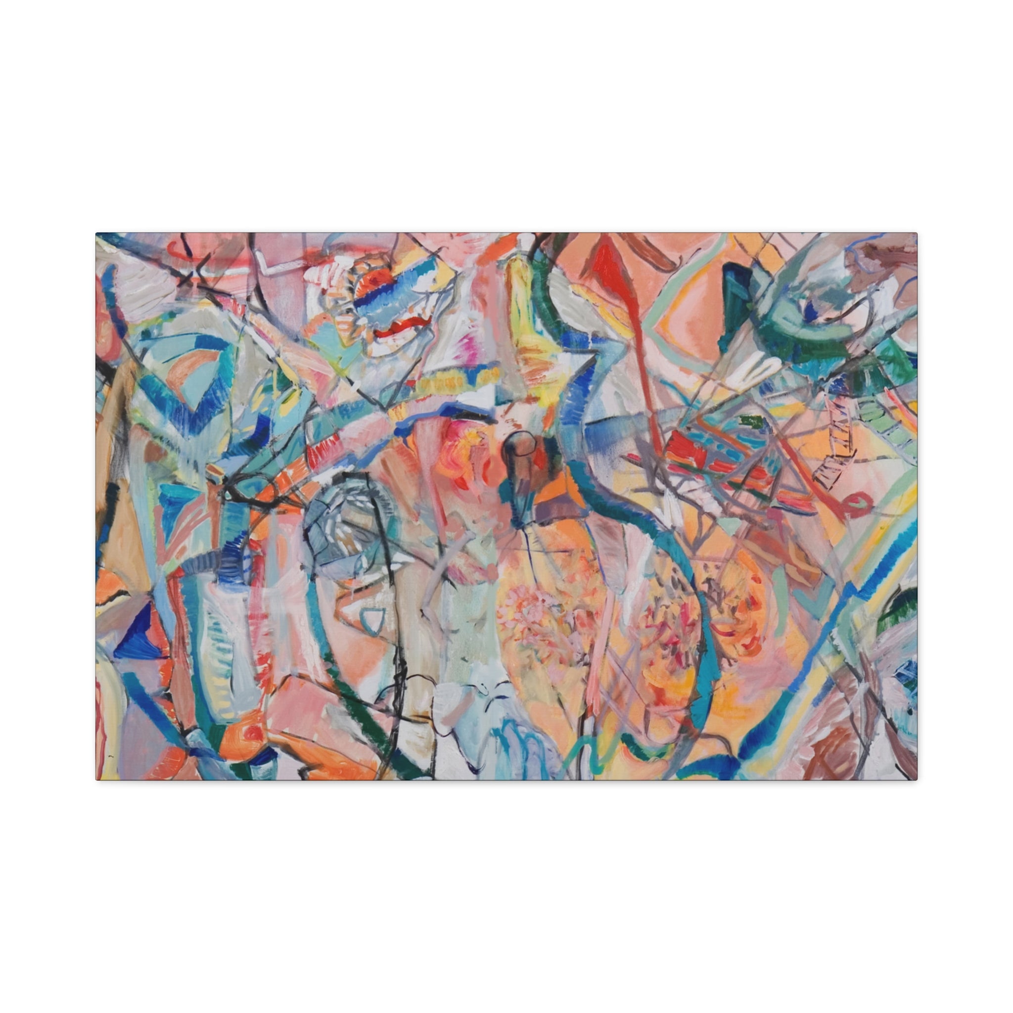 Coyote Vibes - Canvas Art Print-UNKNOWN ORIGINALS