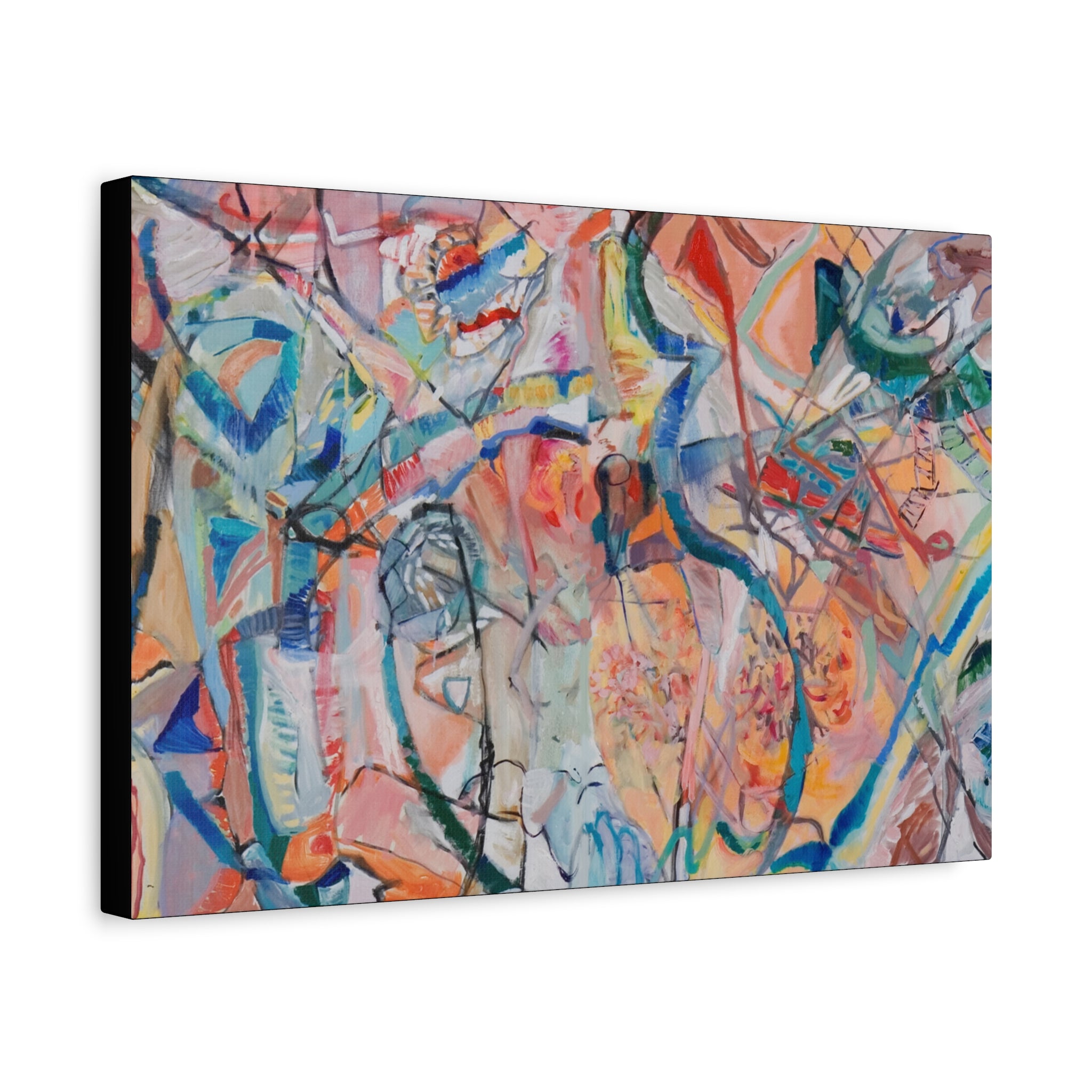 Coyote Vibes - Canvas Art Print-UNKNOWN ORIGINALS