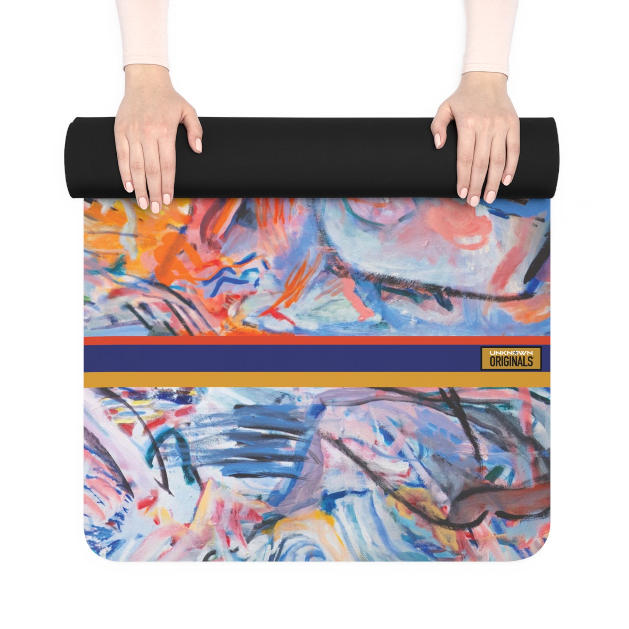 Dawn Waves - Yoga Exercise Mat