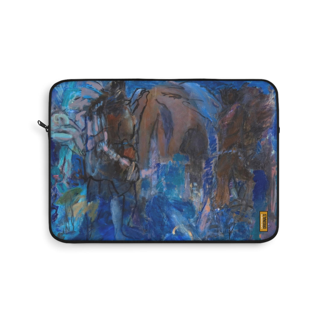 Composition in Blue - Laptop Sleeve