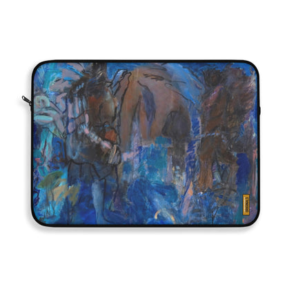 Composition in Blue - Laptop Sleeve