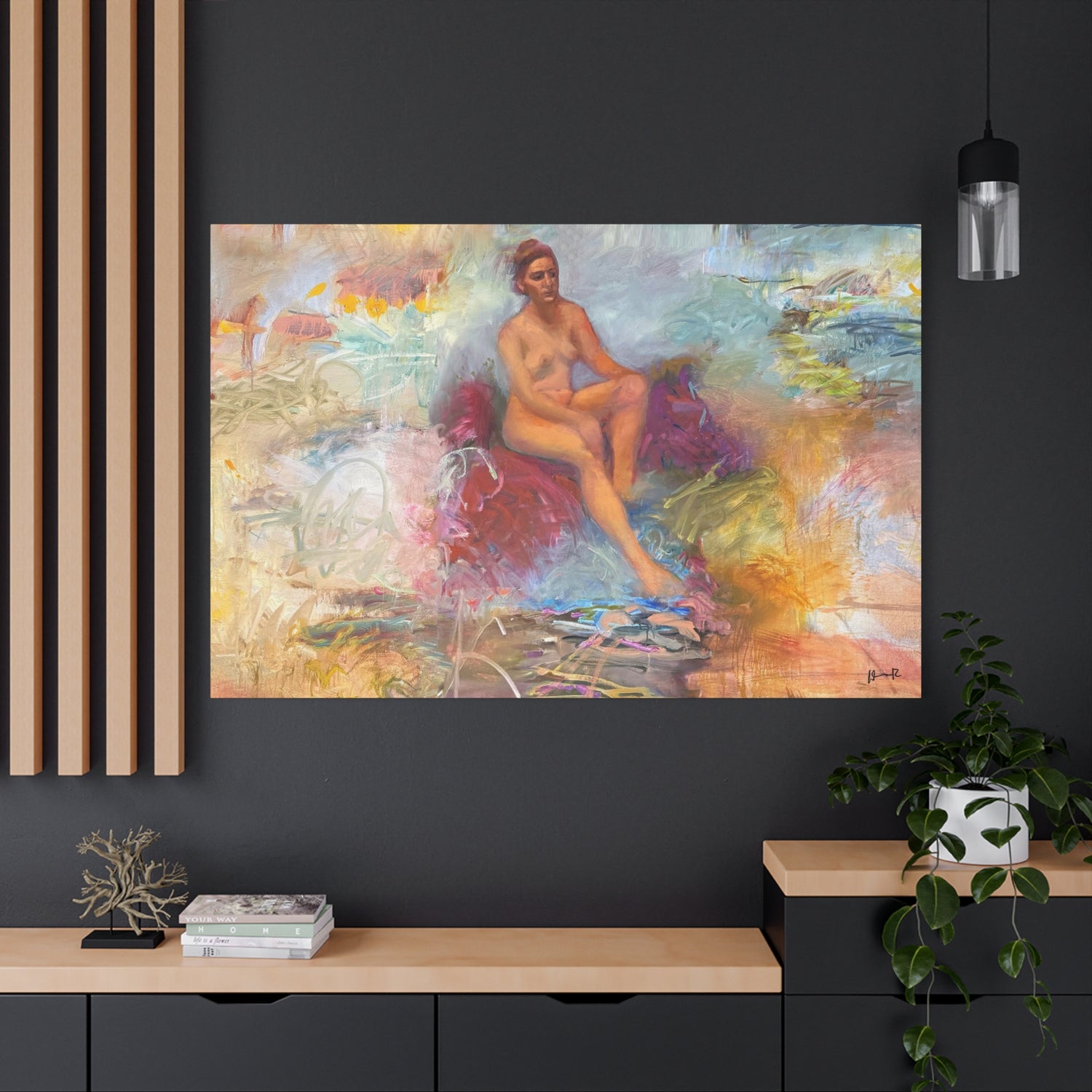 Ethereal in Bloom - Canvas Art Print-UNKNOWN ORIGINALS