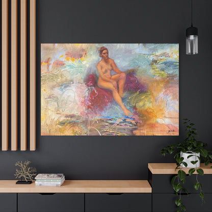 Ethereal in Bloom - Canvas Art Print-UNKNOWN ORIGINALS