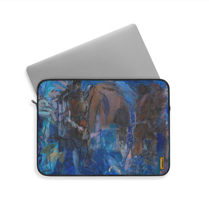 Composition in Blue - Laptop Sleeve