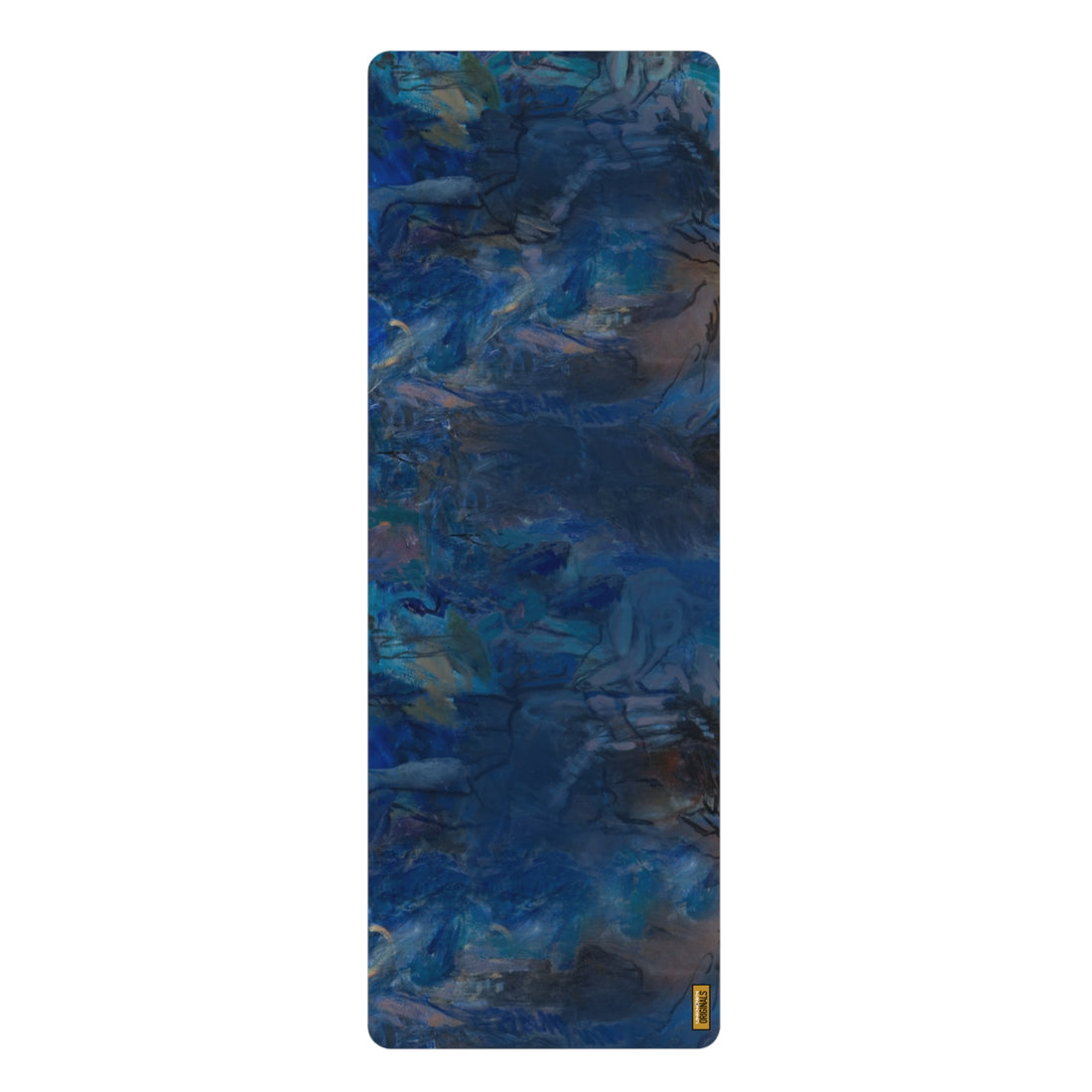 Composition in Blue - Yoga Mat-UNKNOWN ORIGINALS