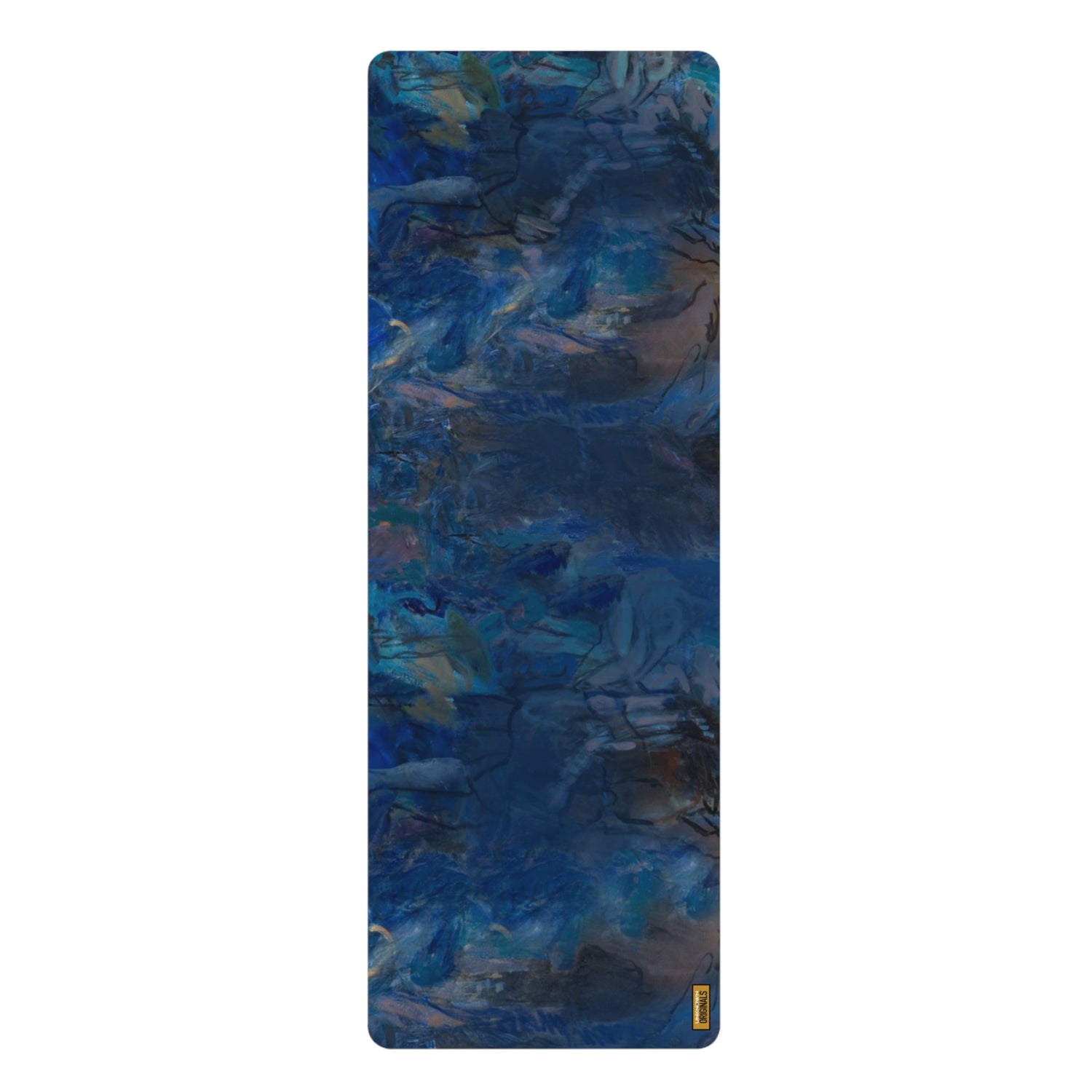 Composition in Blue - Yoga Mat-UNKNOWN ORIGINALS