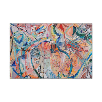 Coyote Vibes - Canvas Art Print-UNKNOWN ORIGINALS