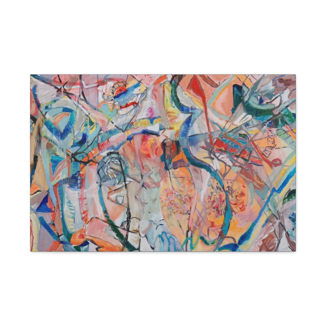 Coyote Vibes - Canvas Art Print-UNKNOWN ORIGINALS