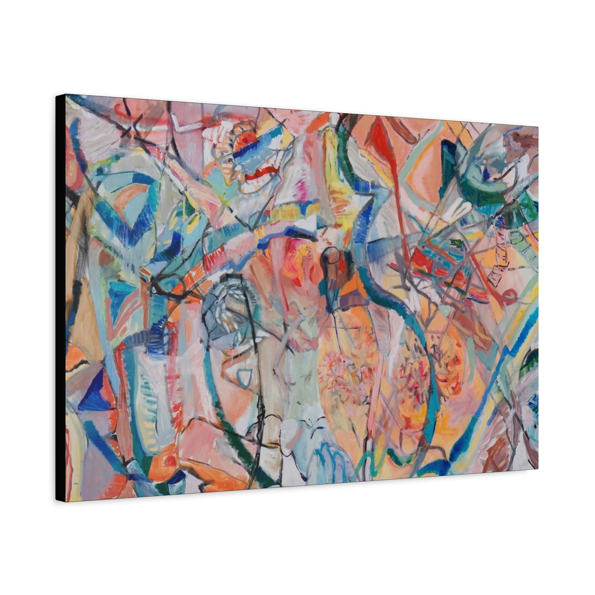 Coyote Vibes - Canvas Art Print-UNKNOWN ORIGINALS