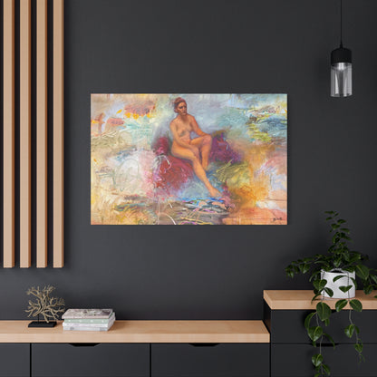 Ethereal in Bloom - Canvas Art Print-UNKNOWN ORIGINALS
