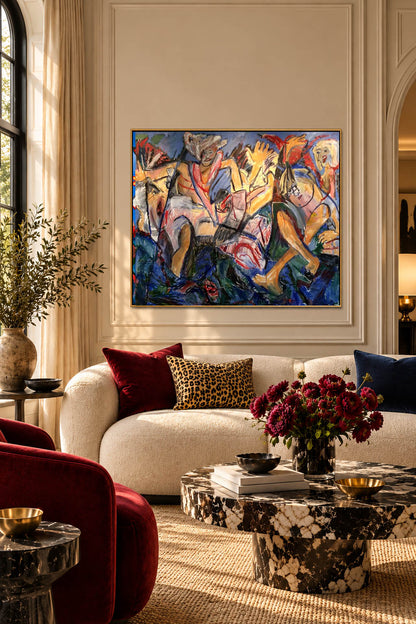 Chromatic Revelry - Fine Art
