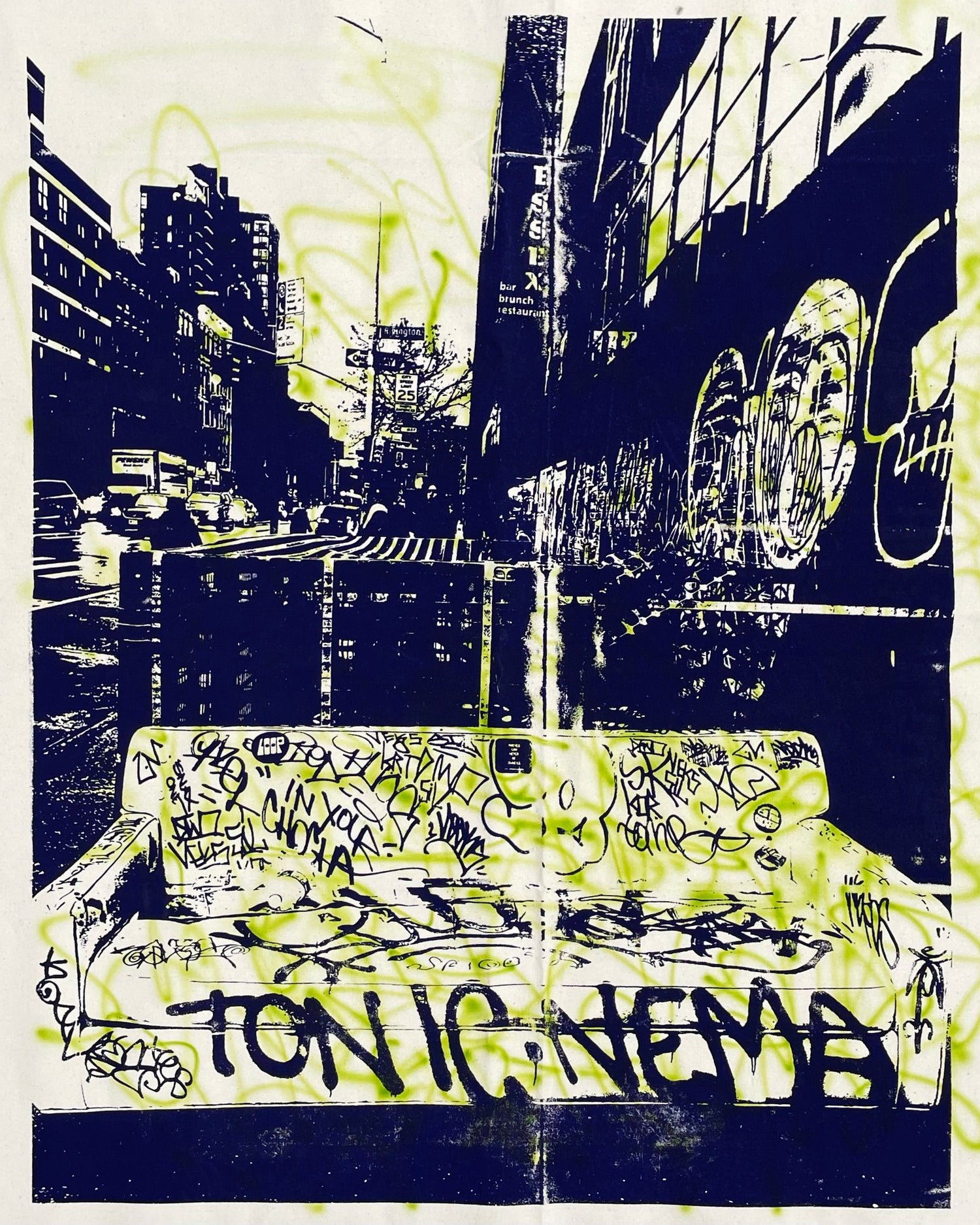 Between Essex and Delancy Street  – Fine Art